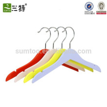 multi colors wood retail kids hanger